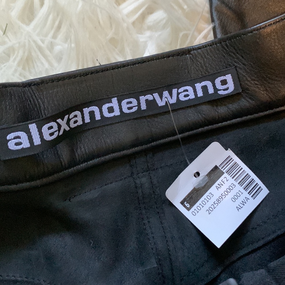 Alexander Wang leather pants size 6 - Picture 5 of 6